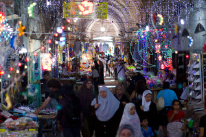 Jerusalem's Muslim quarter. Photo: Wikimedia Commons.