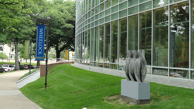 Wheelock College campus. Photo: Wikimedia Commons. 