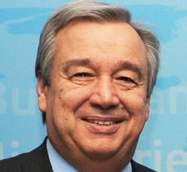 Antonio Guterres. Photo: Wikimedia Commons.