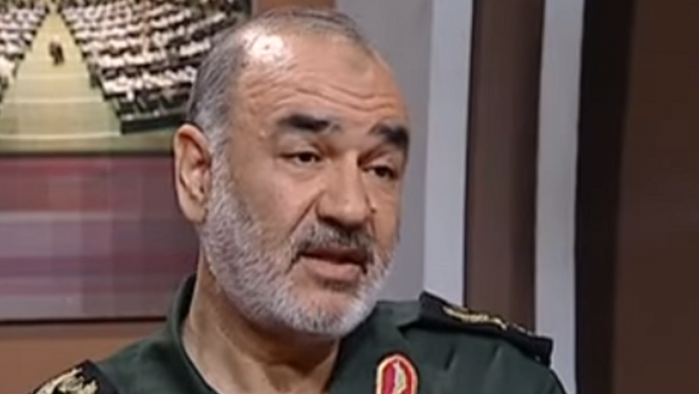 IRGC commander Hossein Salami. Photo: YouTube/Screenshot.