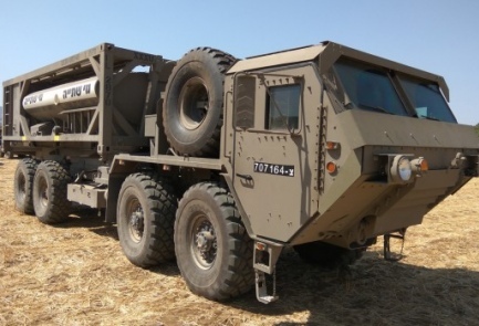 The Camel II water delivery system. Photo: IDF Spokesperson's Unit.