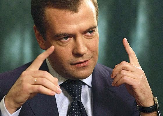 Russian Prime Minister Dmitry Medvedev. Photo: ActualApple.com.