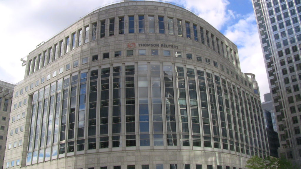 Thomson Reuters building. Photo: Wikipedia.