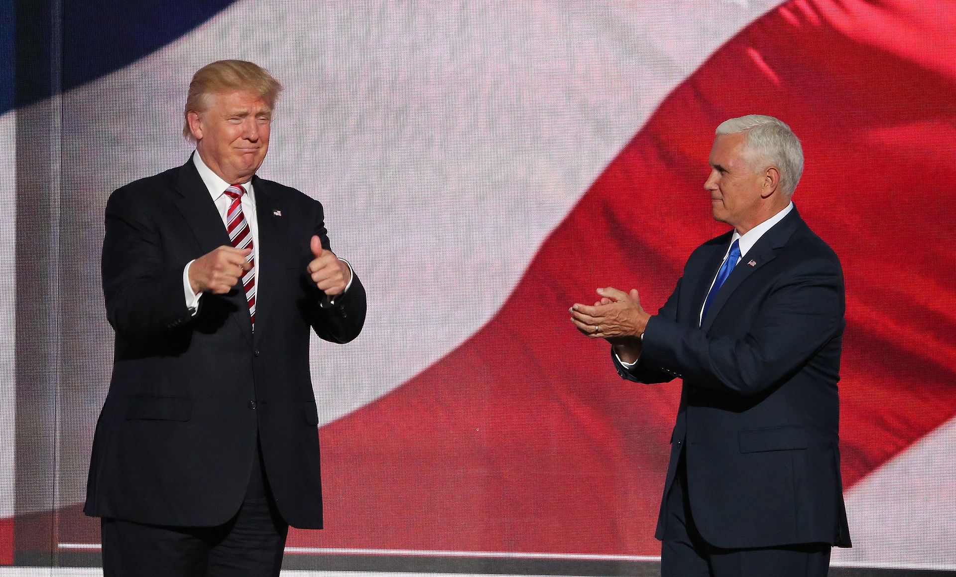 President-elect Donald Trump and Vice President-elect Mike Pence. Photo: Wikipedia. 