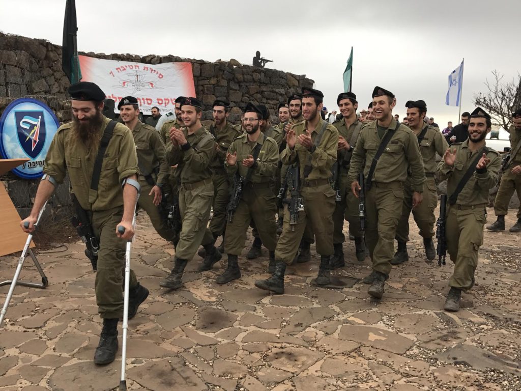 Mendy Boteach and his unit. Photo: provided.