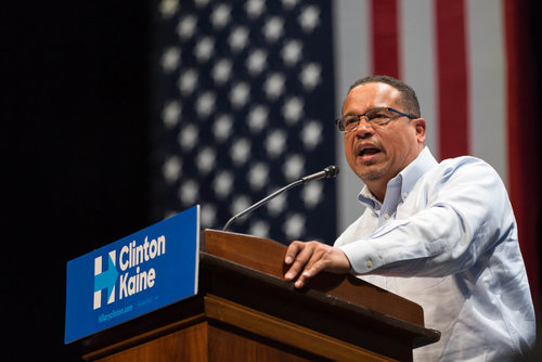 US Rep. Keith Ellison (D-Minn.). Photo: Lorie Shaull via Wikimedia Commons.