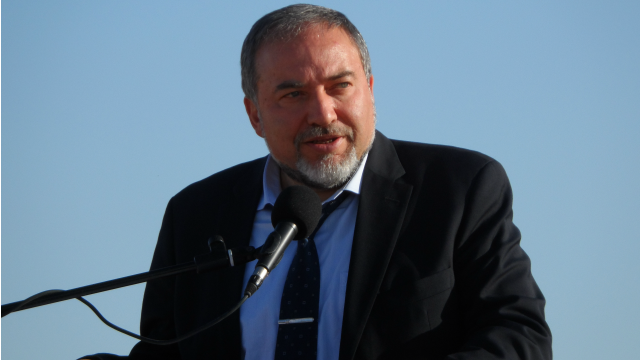 Israeli Defense Minister Avigdor Lieberman. Photo: Jonathan Klinger via Wikimedia Commons.