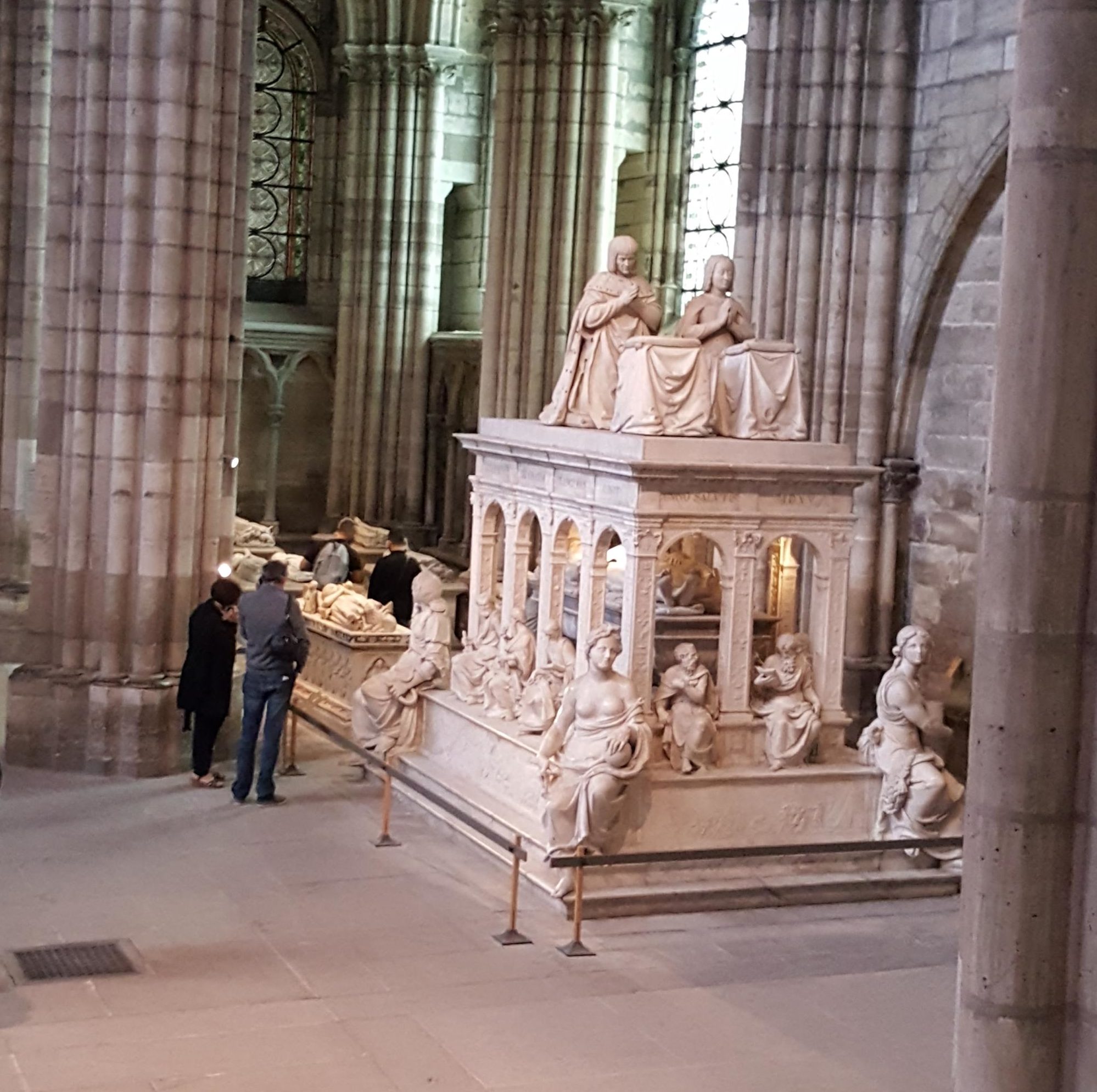 Basilica of St. Denis. Photo: Judith Rosen. 