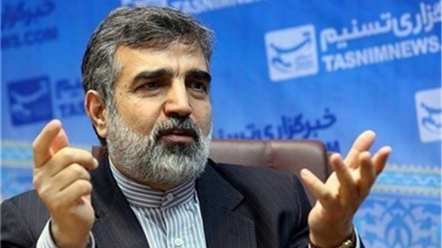 Behrouz Kamalvandi. spokesman for the Atomic Energy Organization of Iran. Photo: Screenshot.